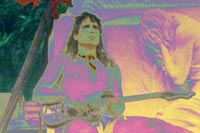 The Hippy Coyote with 1966 Pleasant guitar